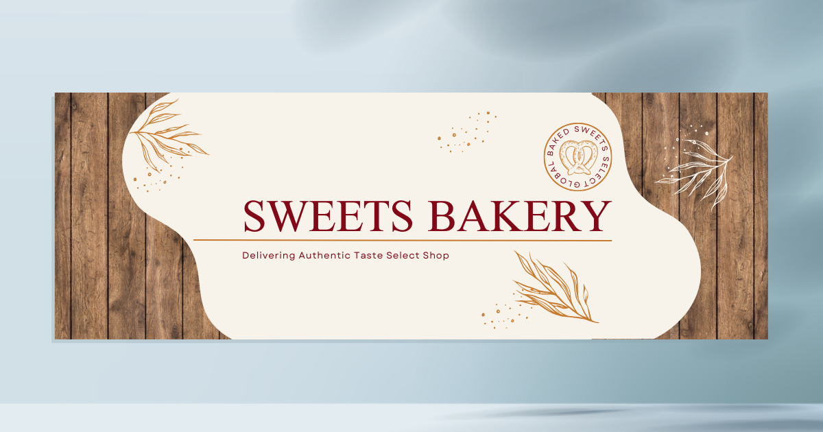 SWEETS BAKERY横幕